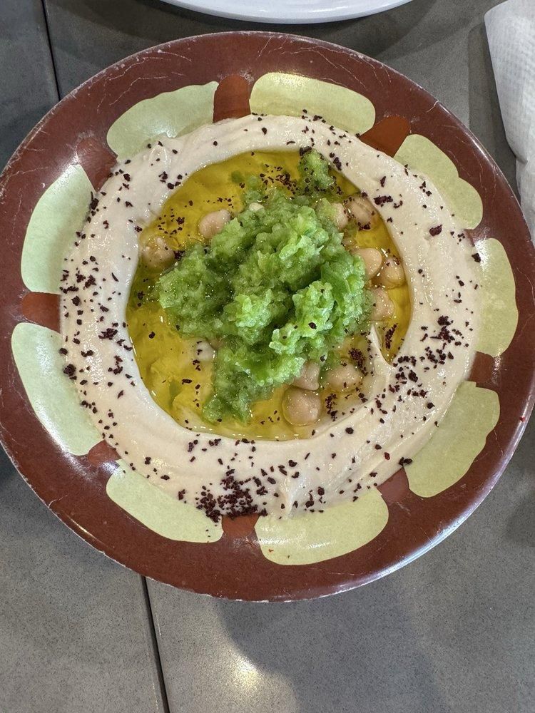 Hummus dish