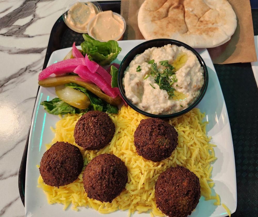 Falafel dish
