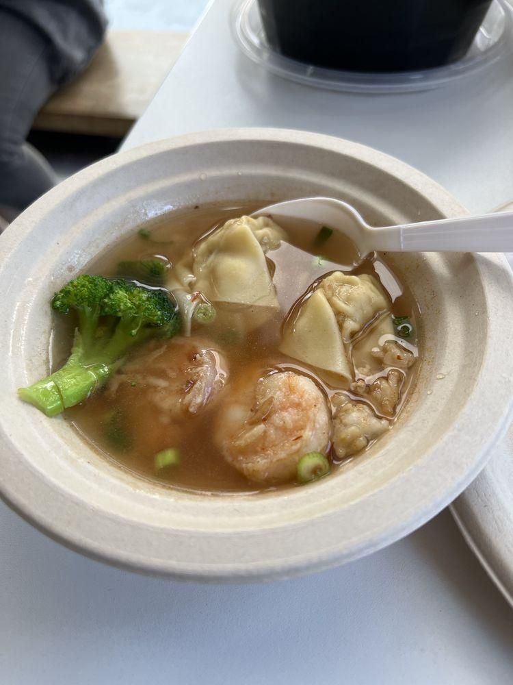 Wontons dish