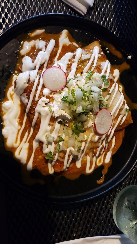 Enchilada dish