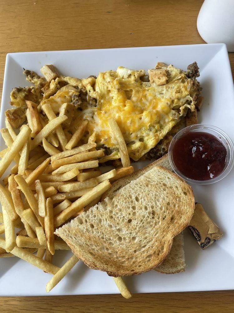 Omelettes dish