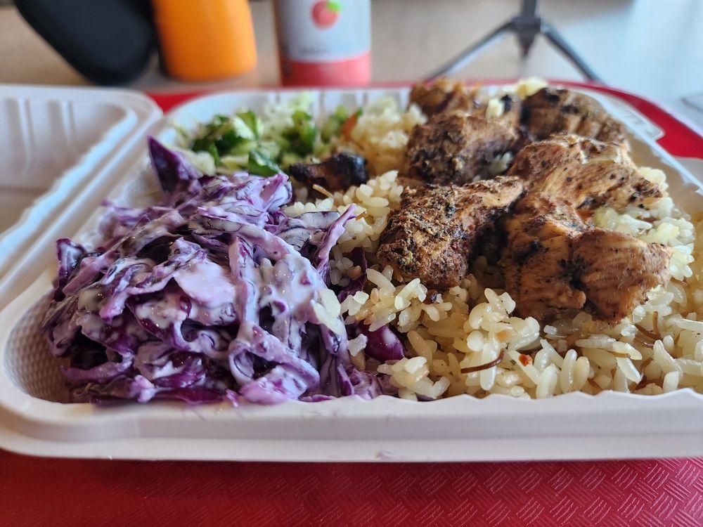 Chicken Kabob dish