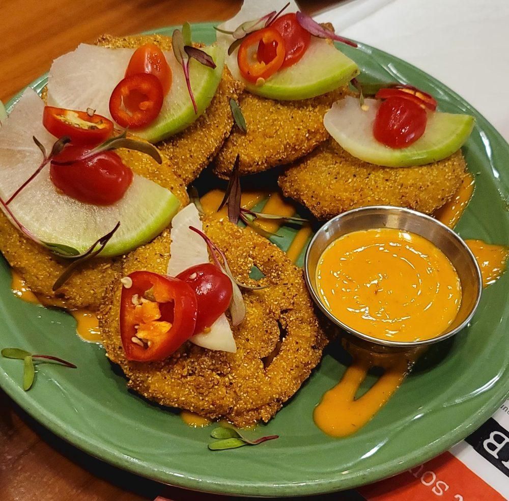 Fried Green Tomatoes dish