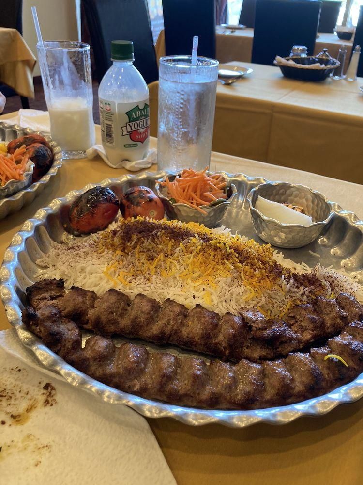 Chicken Koobideh dish