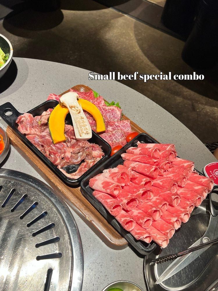 Beef Special Combo dish