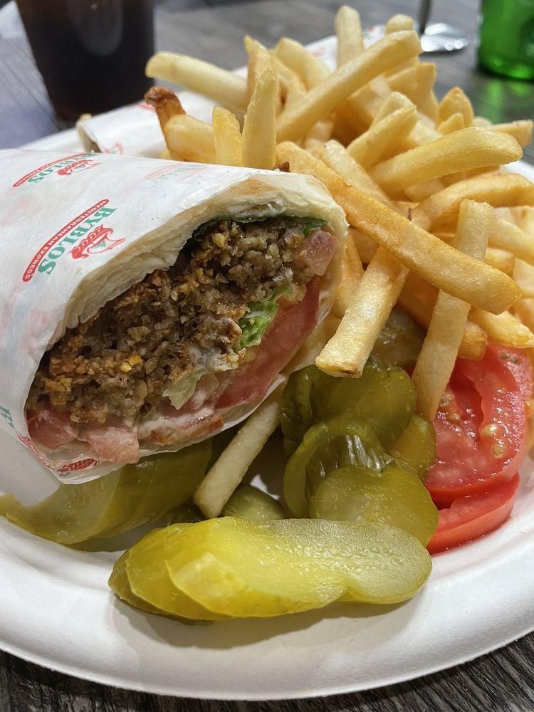Falafel Sandwiches dish