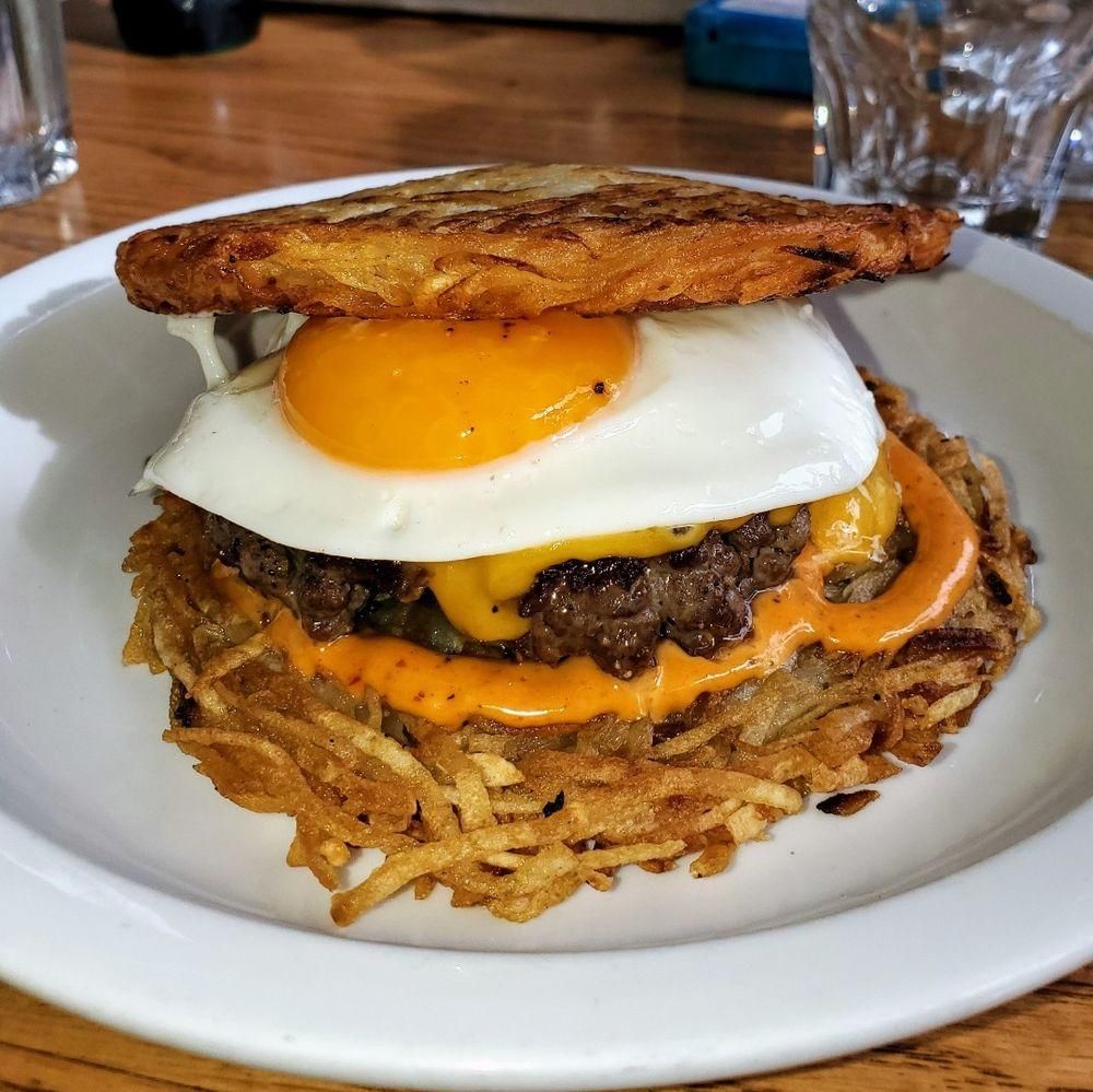 Breakfast Burgers dish
