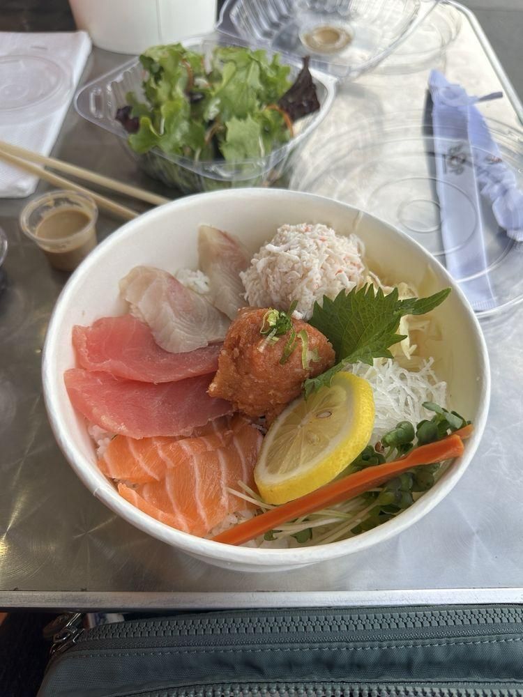 Rainbow Don dish