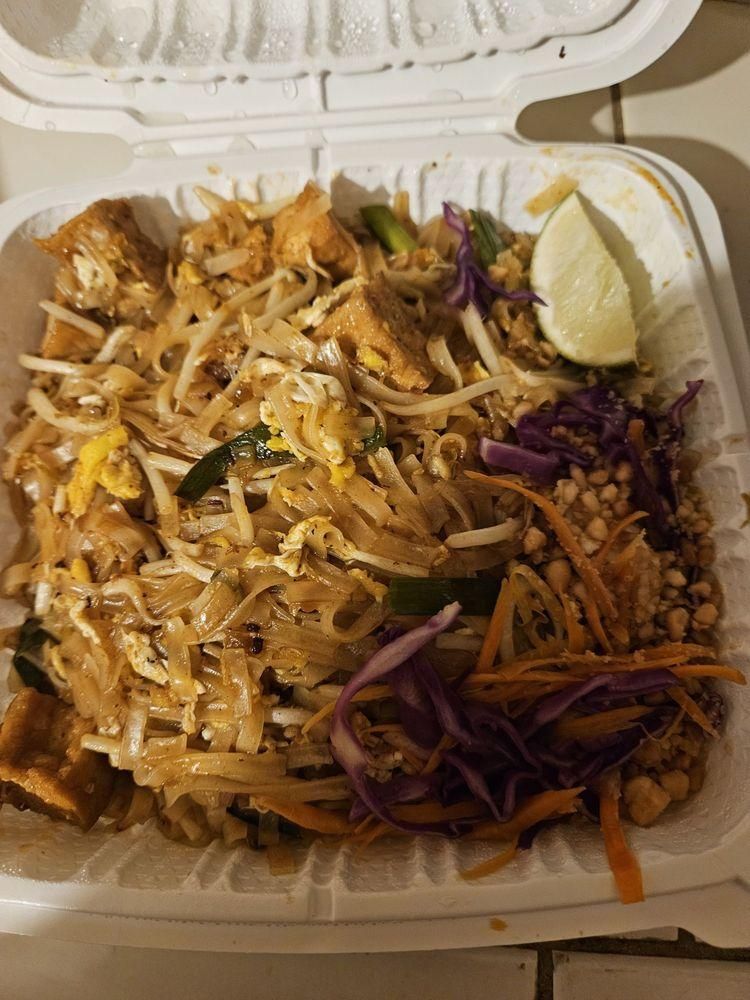 Pad Thai dish
