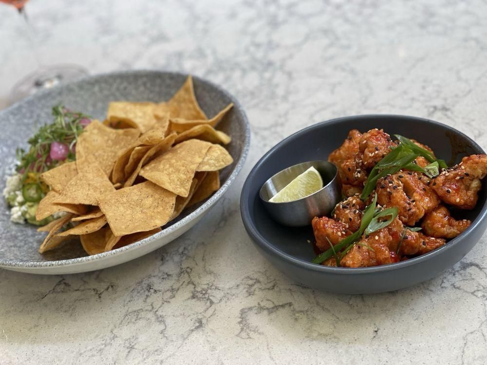Korean Fried Cauliflower dish