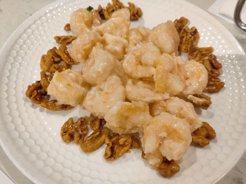 Walnut Shrimp dish