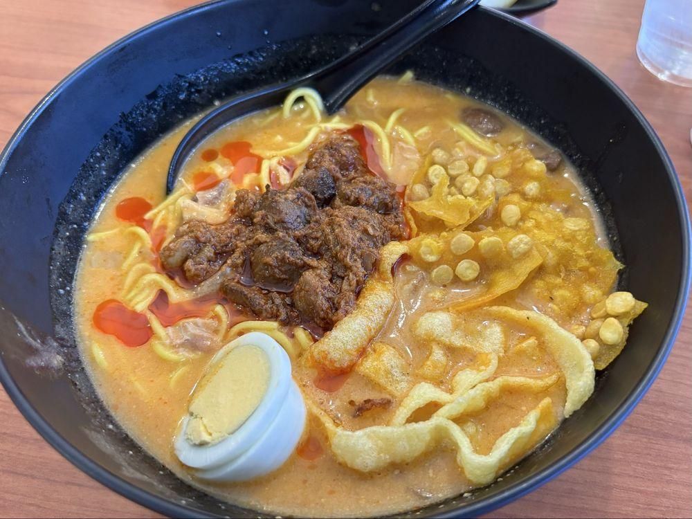 Coconut Noodle Soups dish