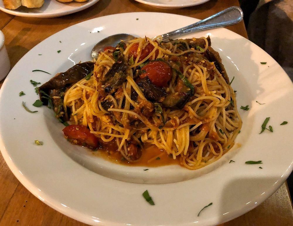 Linguine & Clams dish