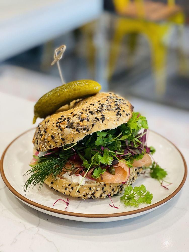 Lox Bagels dish