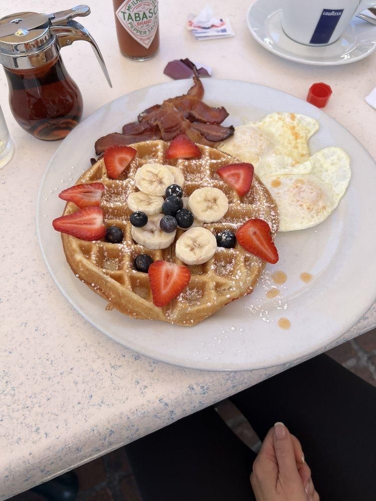 Waffles dish