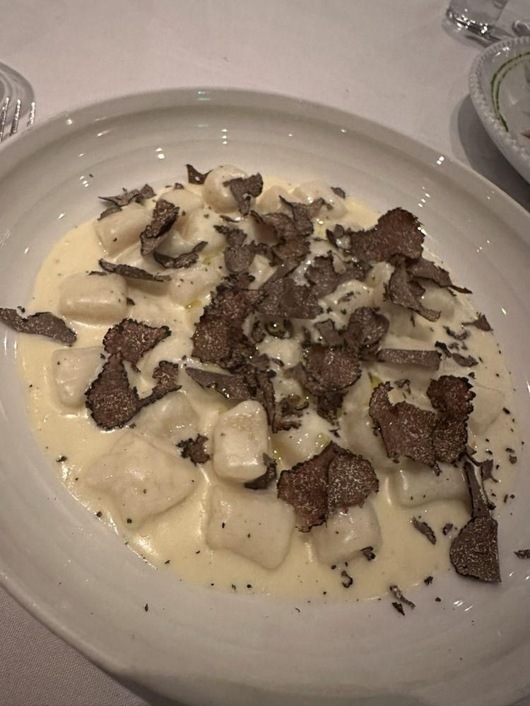 Truffle Gnocchi dish