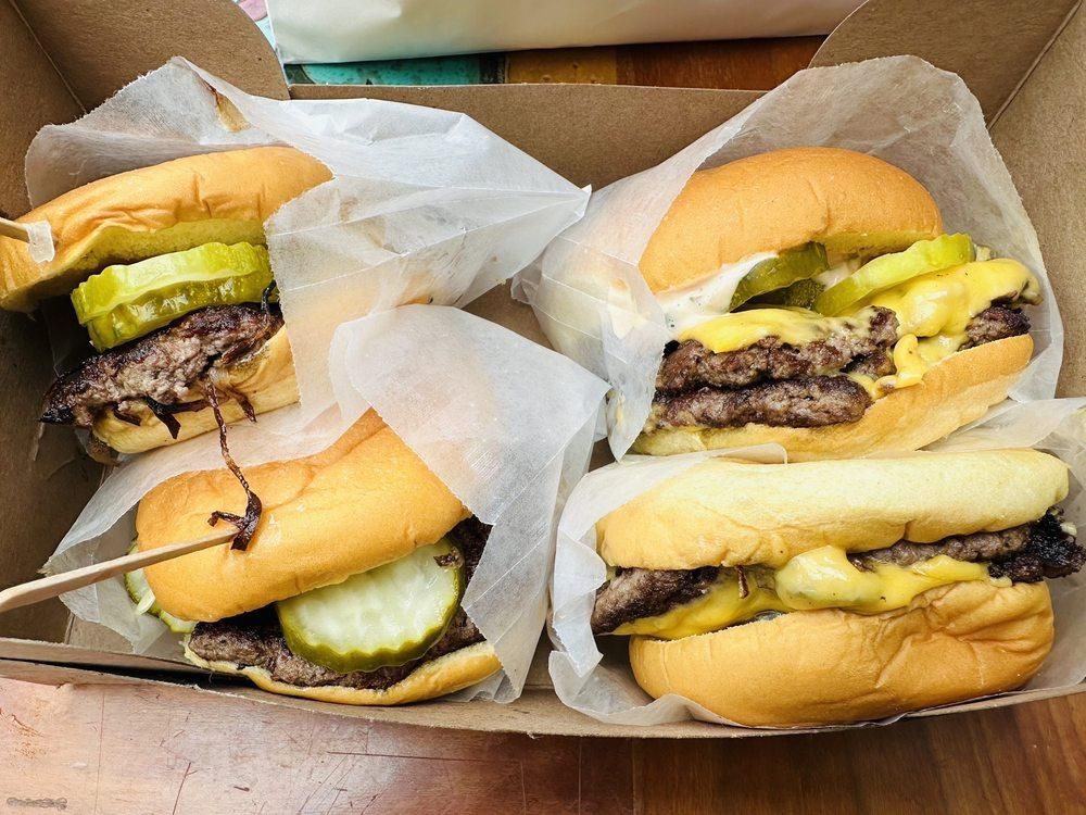 Cheeseburgers dish