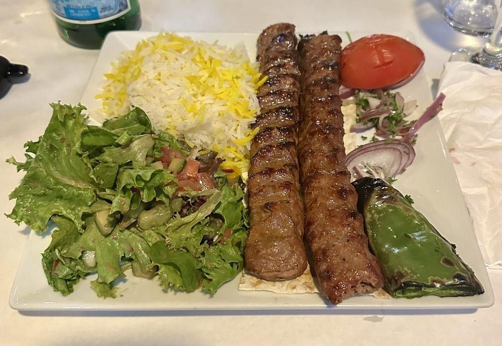 Koobideh Kabob dish