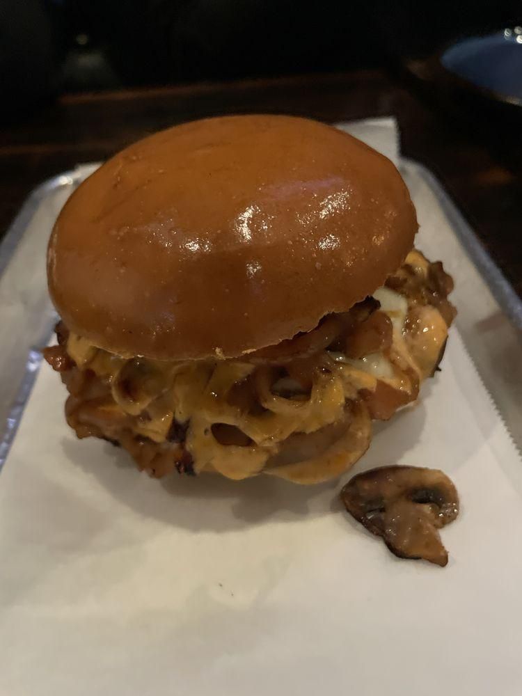 Truffled Burger dish