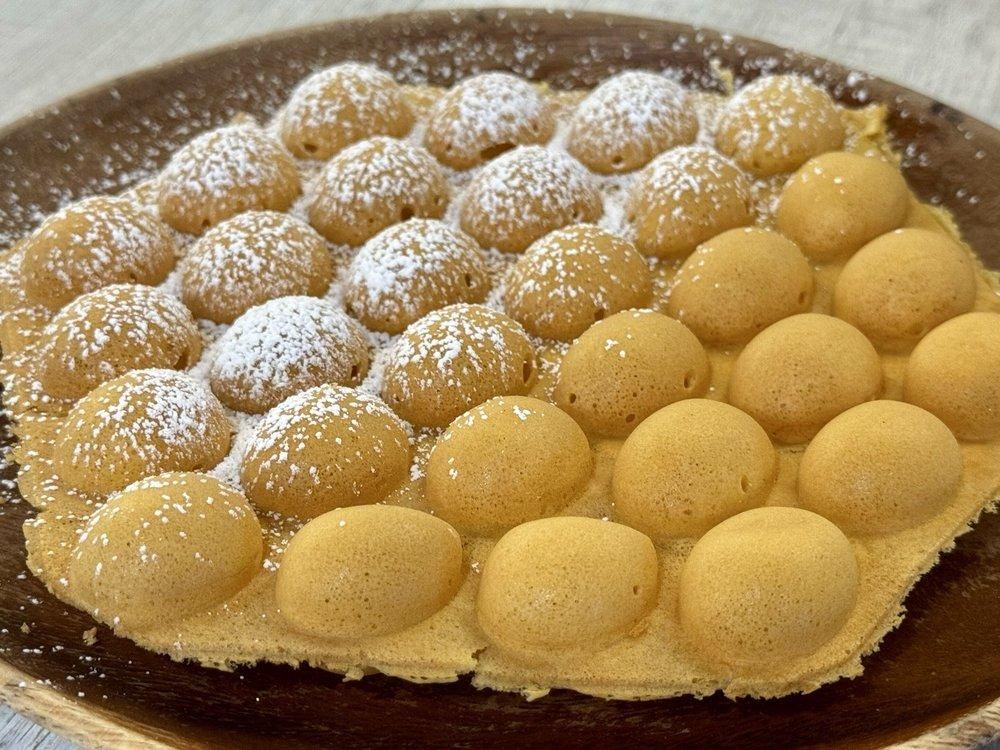 Bubble Puff Pastries dish