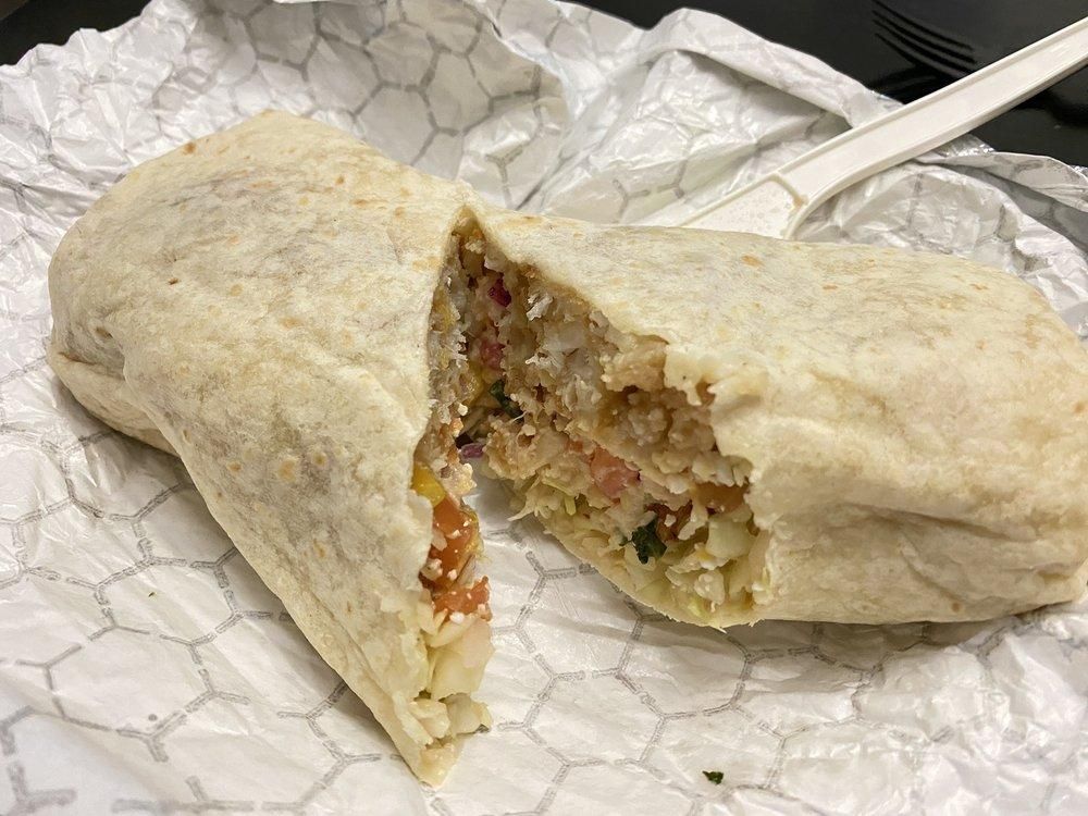 Del Mar Burrito dish