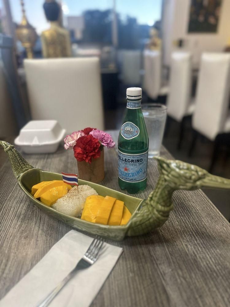 Mango Sticky Rice dish