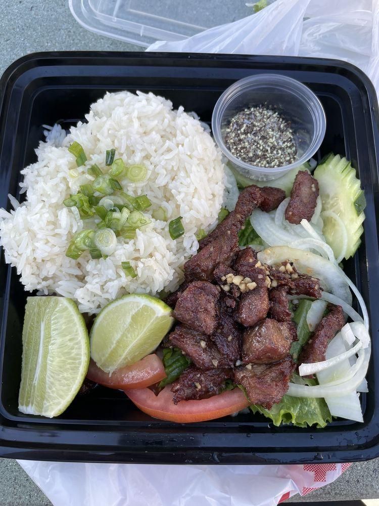 Beef Lok Lak dish