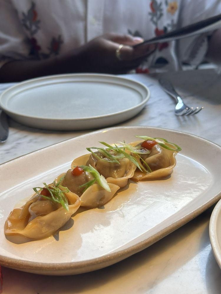 Oxtail Dumplings dish