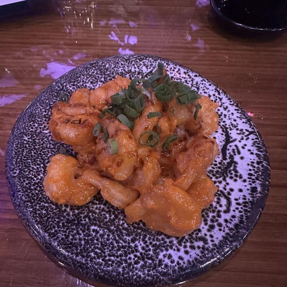 Rock Shrimp Tempura dish
