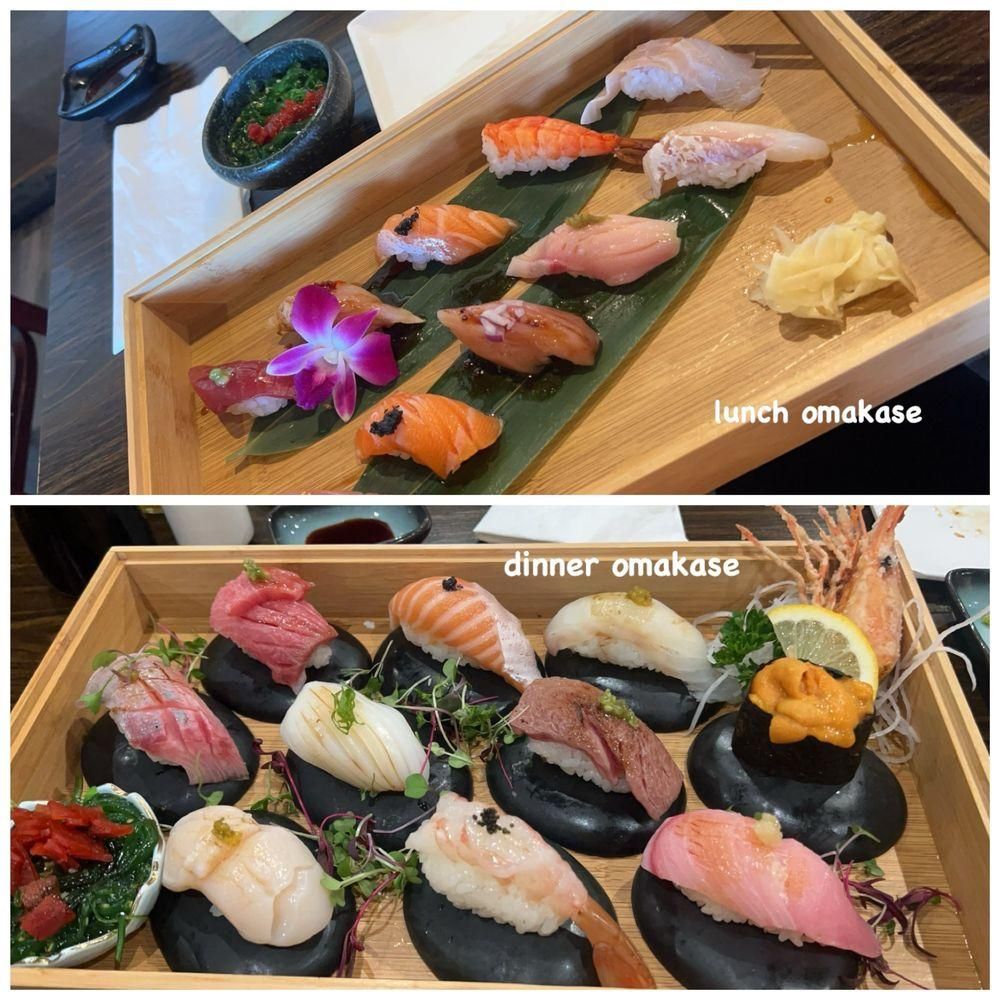 Sushi Omakase dish