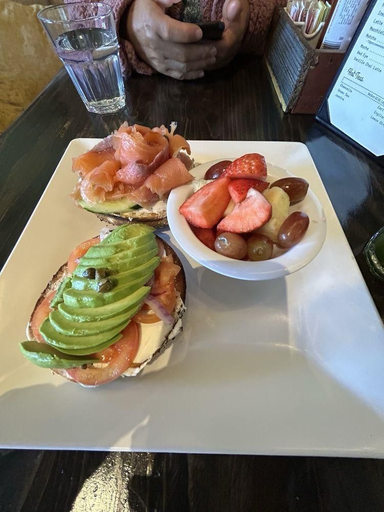 Lox Bagel dish