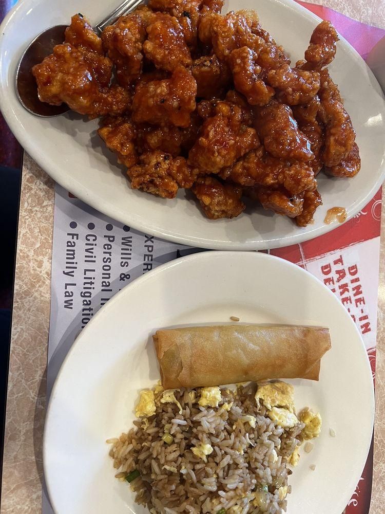 Tangerine Entrees dish