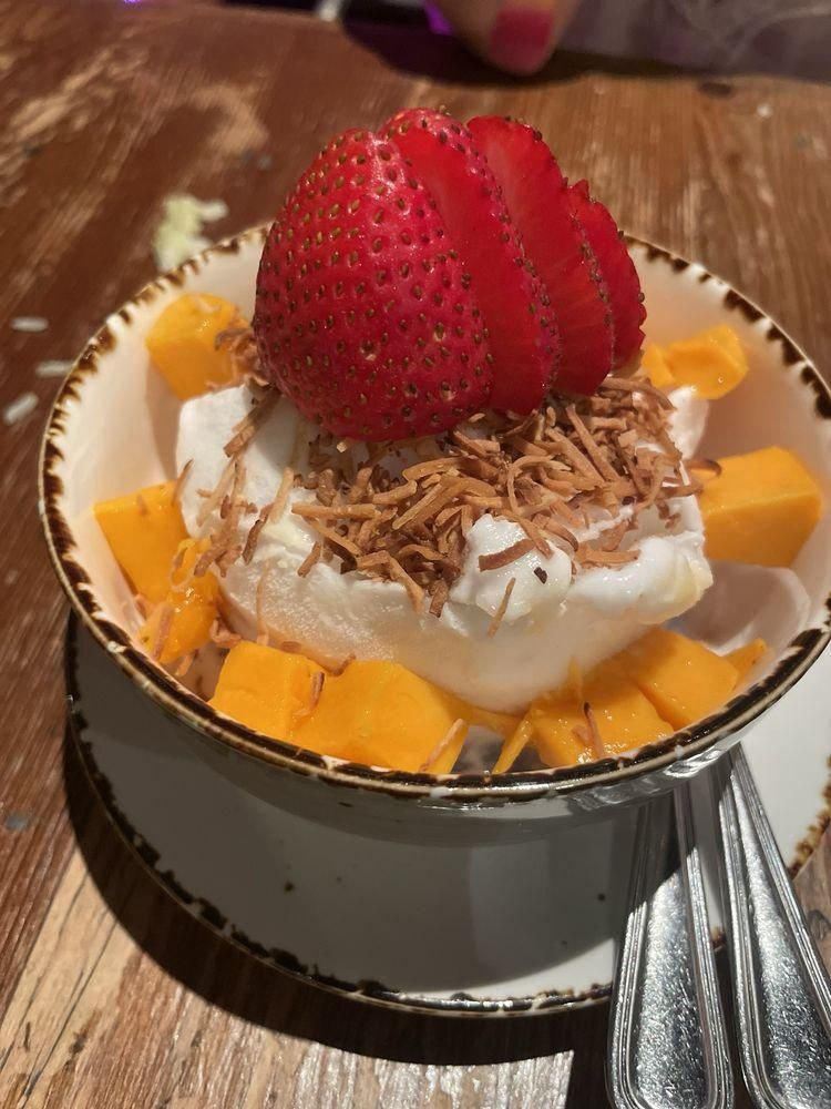 Mango Sticky Rice dish