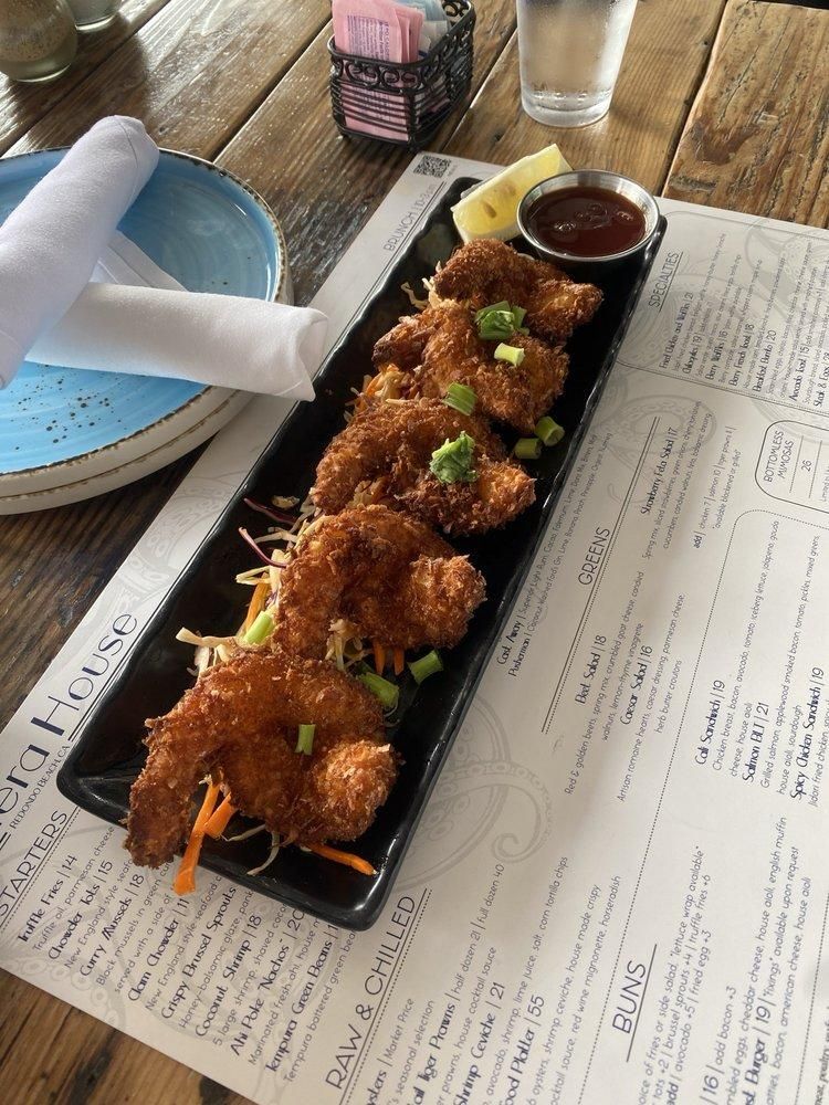 Coconut Shrimp dish
