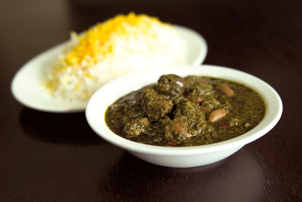 Ghormeh Sabzi dish