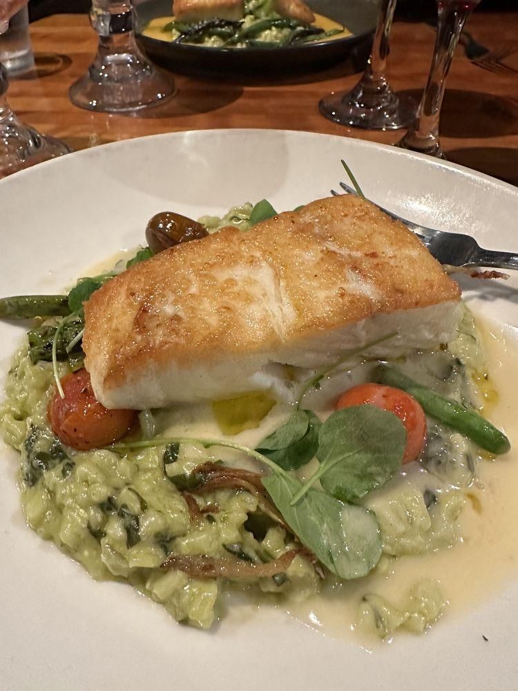 Halibut Sandwich dish