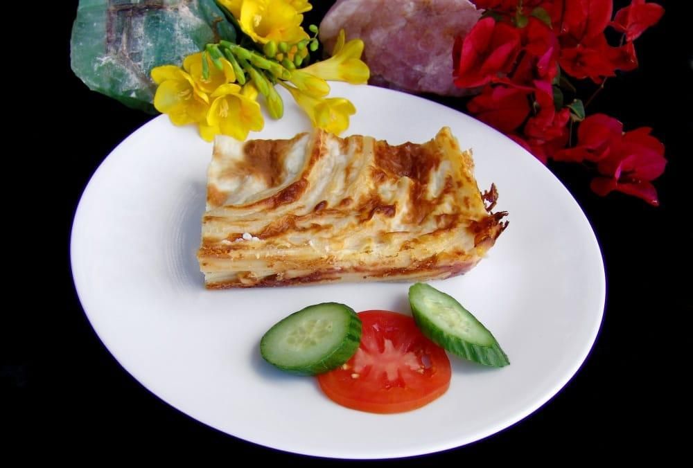 Pastitsio dish