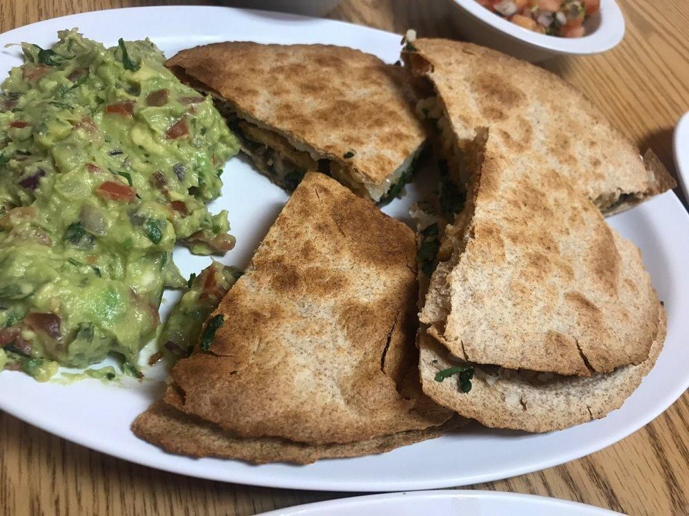 Works Quesadilla dish