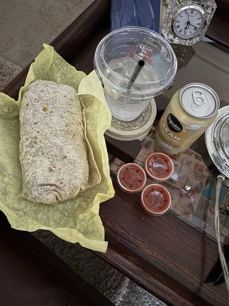 Carne Asada Burrito dish
