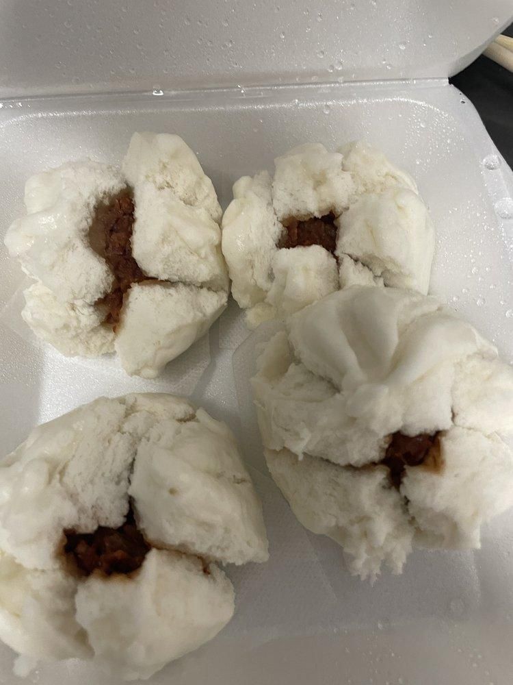 BBQ Pork Buns dish