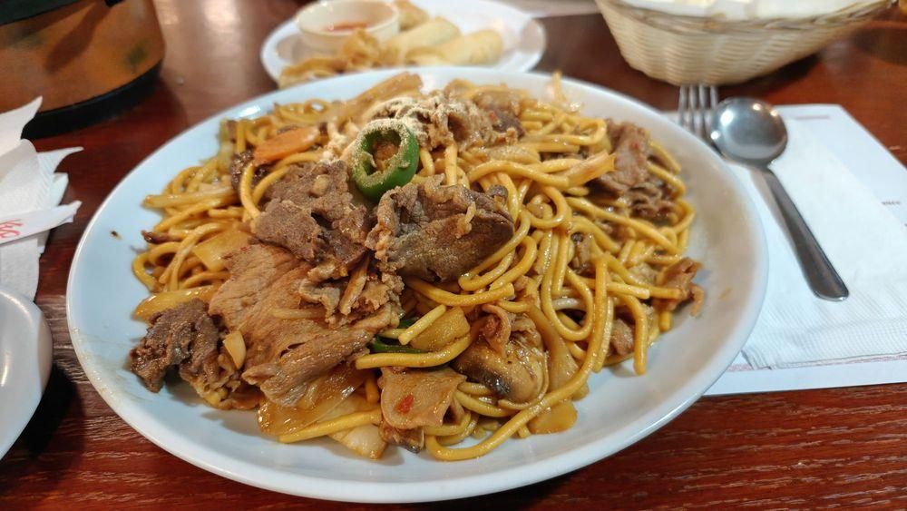 Mongolian BBQ dish