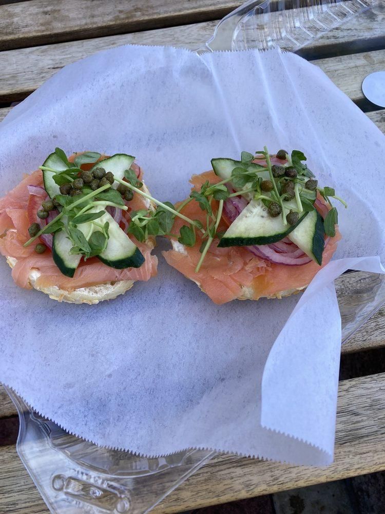 Lox Bagels dish