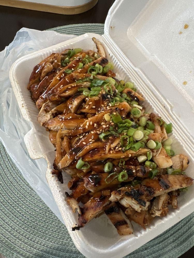 Chicken Teriyaki Fries dish