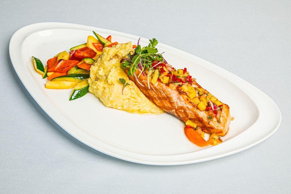 Salmon dish