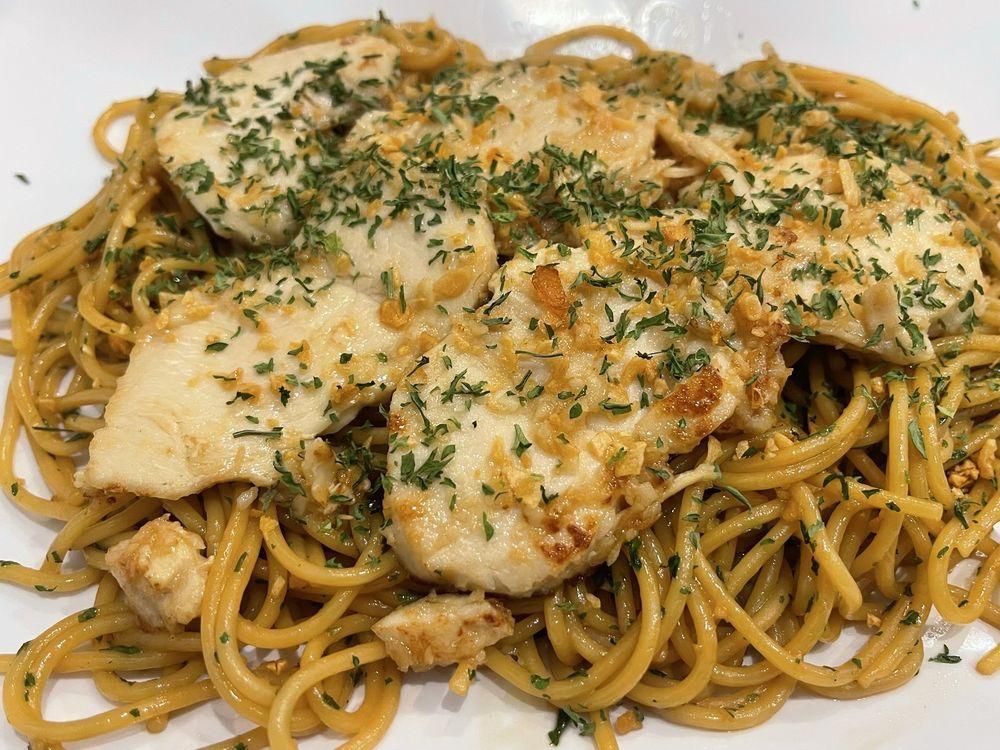 Garlic Noodles dish