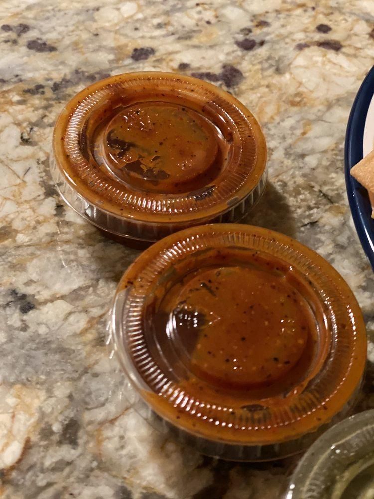 Salsas dish
