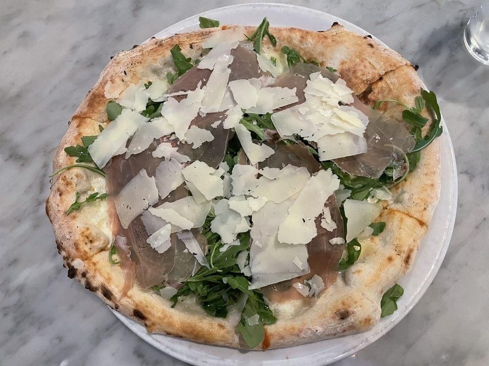 Fuoco Pizza dish