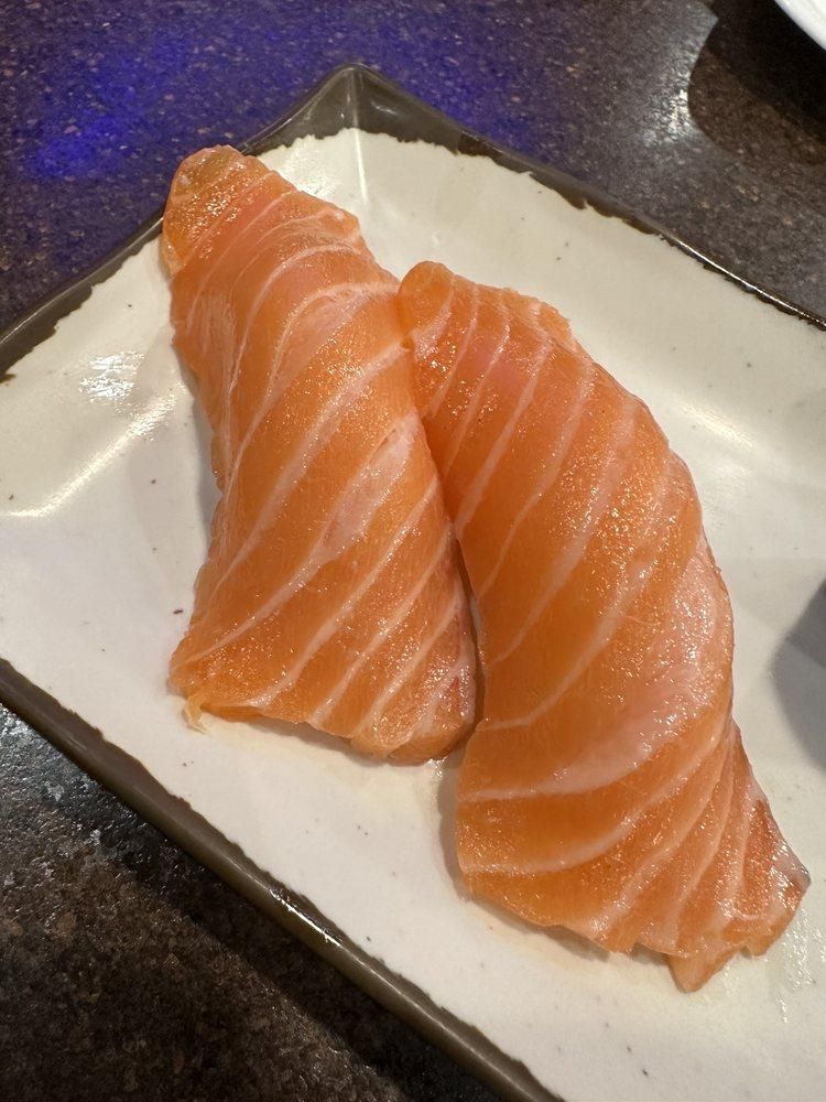 Salmon Sushi dish