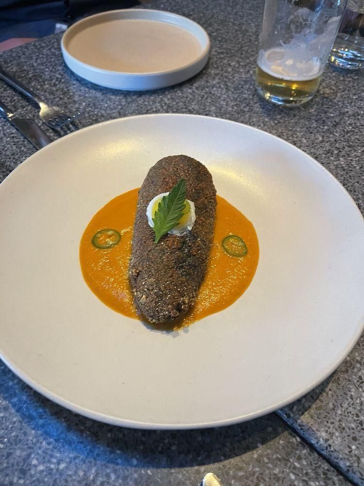 Chiles Rellenos dish