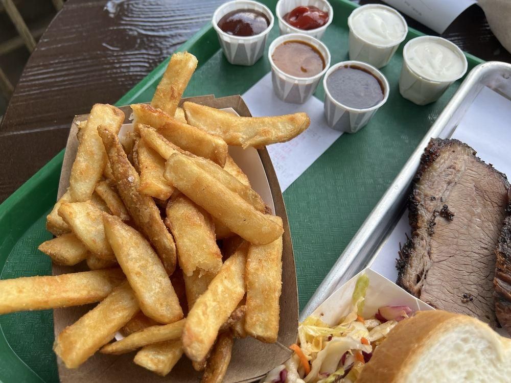 Beer-Battered Fries dish